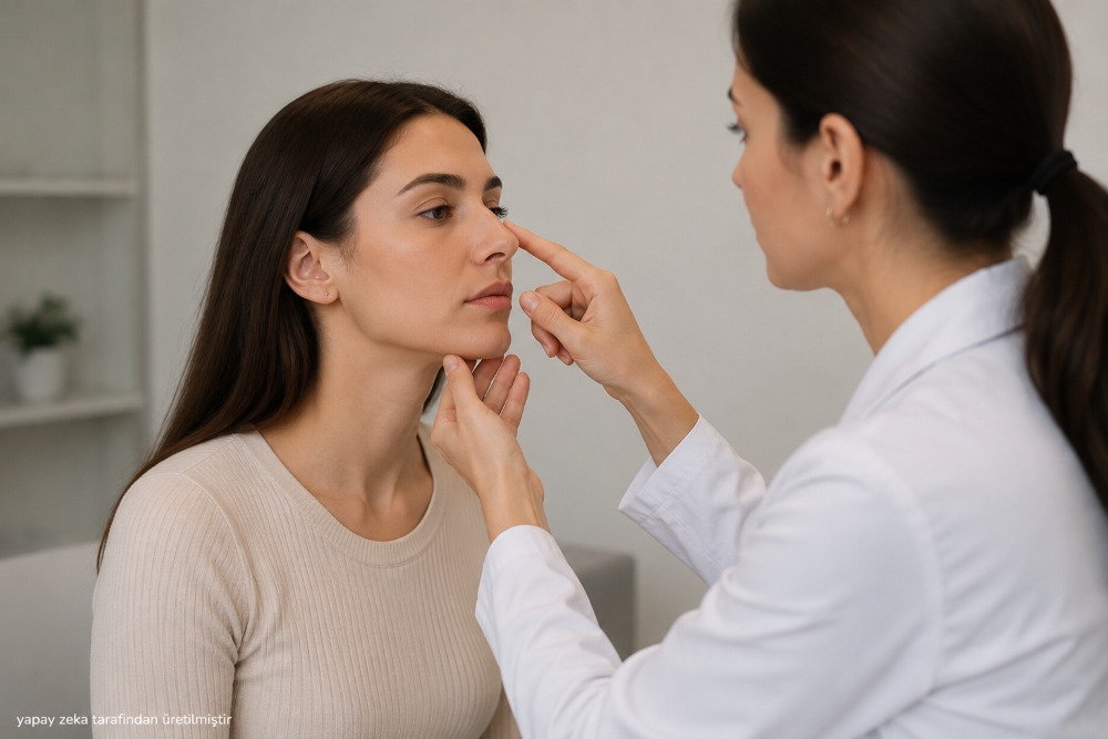 How Does a Drooping Nasal Tip Affect Facial Expression?