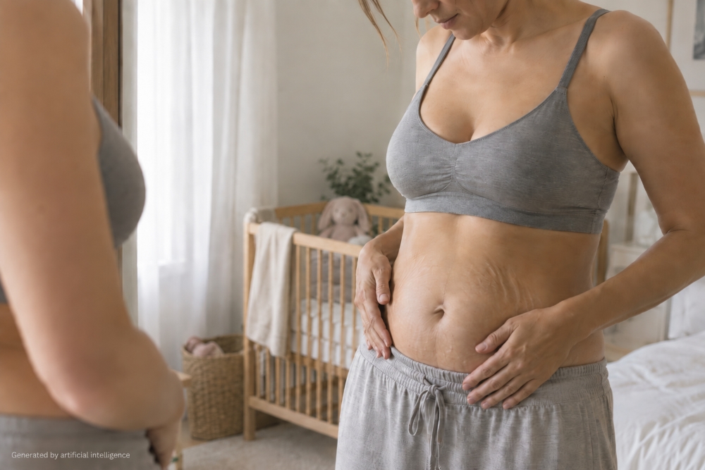 What Changes Can Occur in the Abdominal Area After Childbirth?
